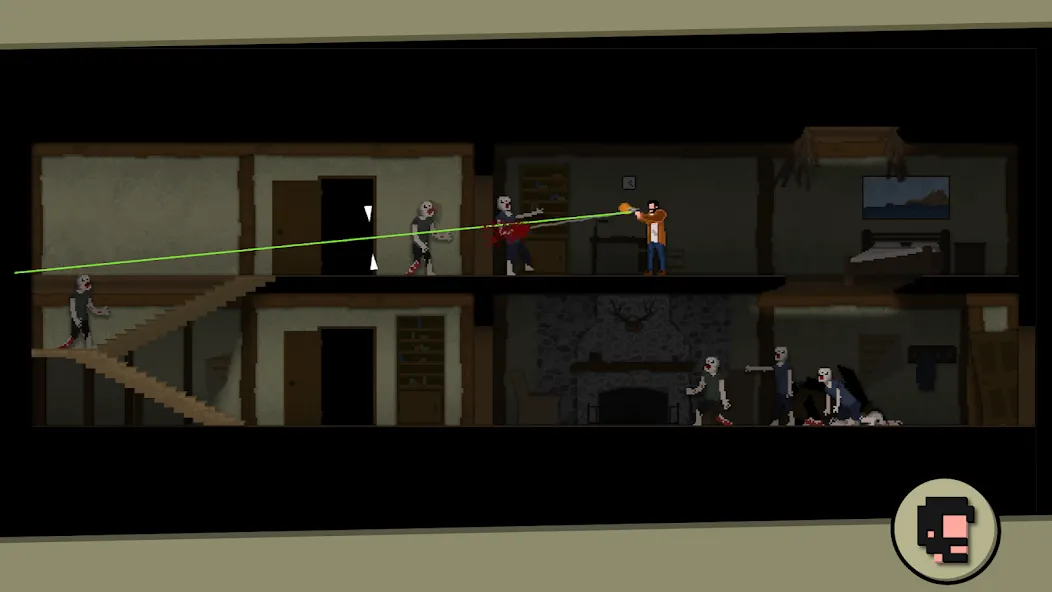 Jonny vs Zombie: Shooter game (Джонни против Зомби)  [МОД Много монет] Screenshot 2