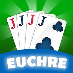 Скачать взломанную Euchre (Юкер)  [МОД Много денег] - последняя версия apk на Андроид