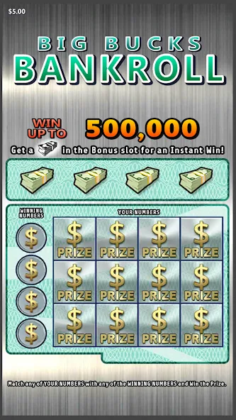 Scratch Off Lottery Casino (Скретч Офф Лотерейное Казино)  [МОД Меню] Screenshot 1