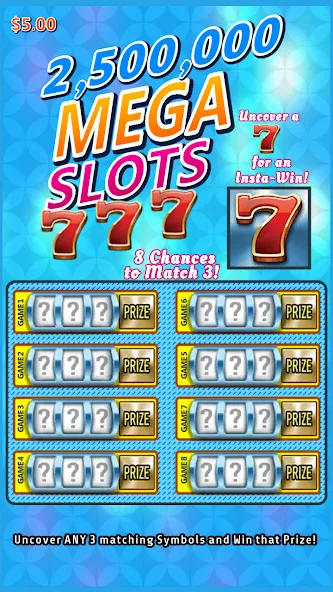 Scratch Off Lottery Casino (Скретч Офф Лотерейное Казино)  [МОД Меню] Screenshot 2