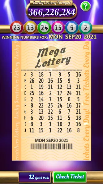 Scratch Off Lottery Casino (Скретч Офф Лотерейное Казино)  [МОД Меню] Screenshot 3