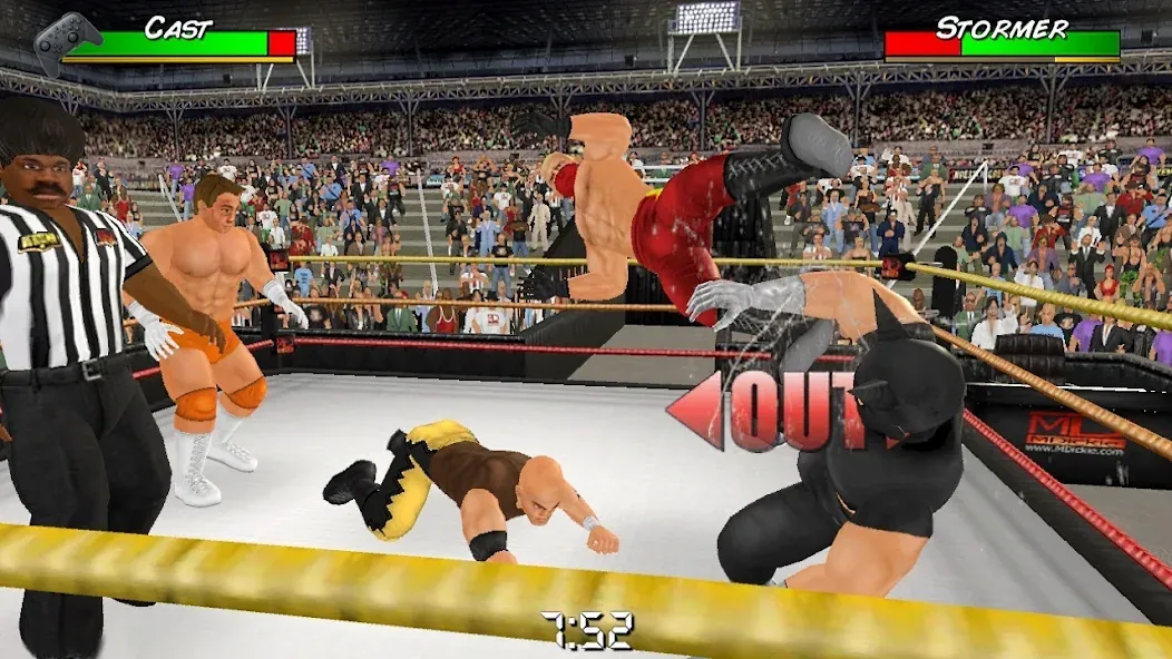 Wrestling Empire (Рестлинг Импайр)  [МОД Бесконечные деньги] Screenshot 1