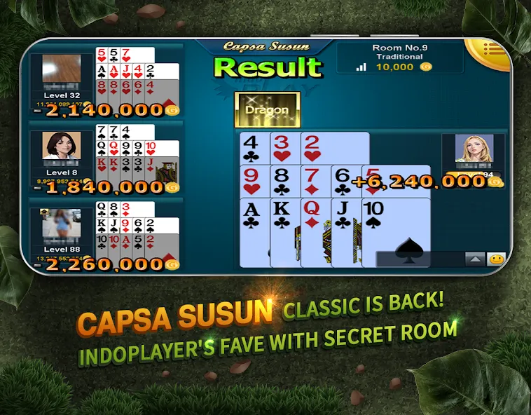 Indoplay-Capsa Domino QQ Poker (Индоплэй)  [МОД Много монет] Screenshot 2