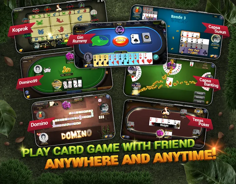 Indoplay-Capsa Domino QQ Poker (Индоплэй)  [МОД Много монет] Screenshot 4