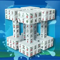 Взломанная Stacker Mahjong 3D (Стаккер Маджонг 3Д)  [МОД Unlocked] - последняя версия apk на Андроид