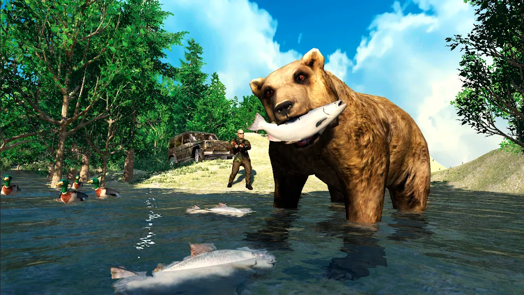 Hunting Simulator 4x4  [МОД Бесконечные деньги] Screenshot 3