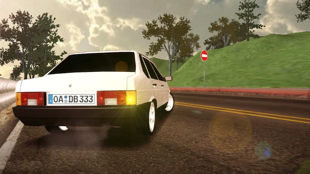 Russian Cars: 99 and 9 in City  [МОД Menu] Screenshot 1