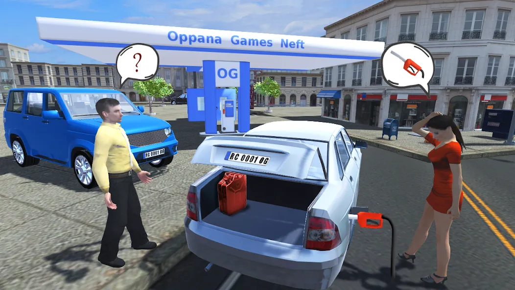 Russian Cars Simulator  [МОД Бесконечные деньги] Screenshot 5