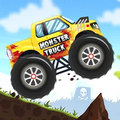 Взлом Kids Monster Truck Racing Game  [МОД Много денег] - стабильная версия apk на Андроид