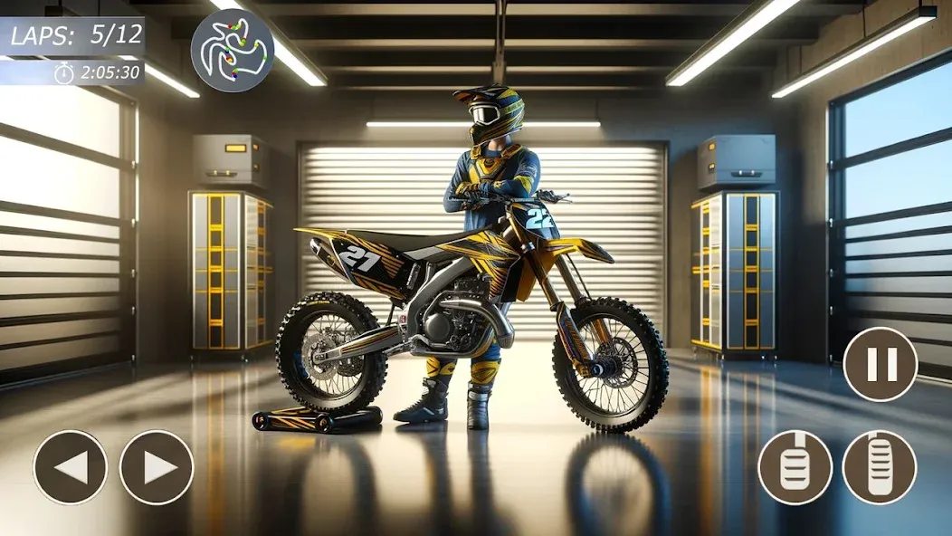 MX Bikes: Motocross Dirt bikes  [МОД Menu] Screenshot 4