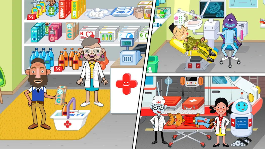 Pepi Hospital: Learn & Care (Пепи Хоспитал)  [МОД Unlocked] Screenshot 3