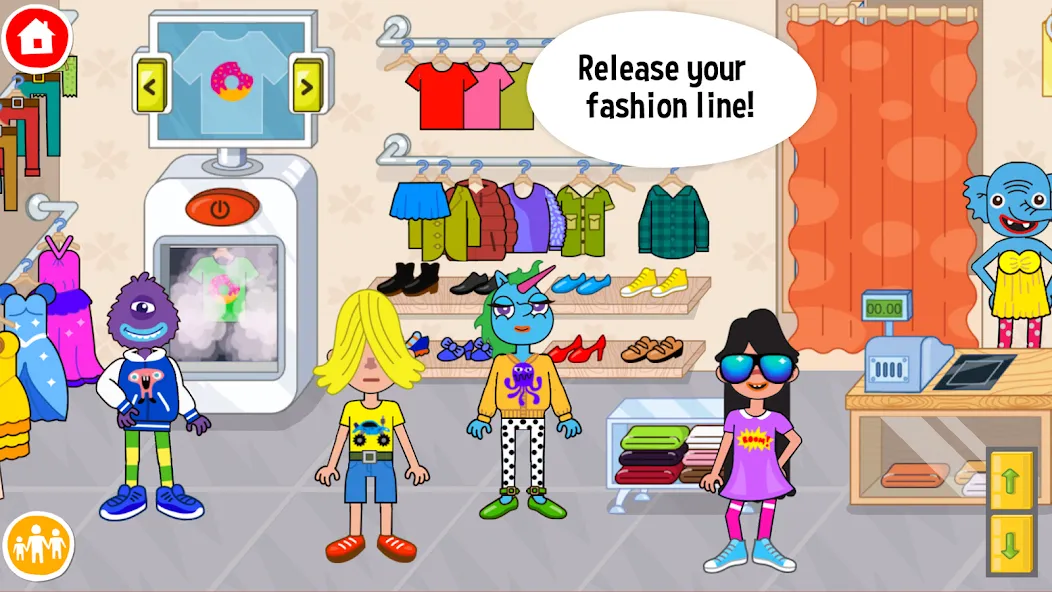 Pepi Super Stores: Fun & Games (Пепи Супер Сторы)  [МОД Menu] Screenshot 1