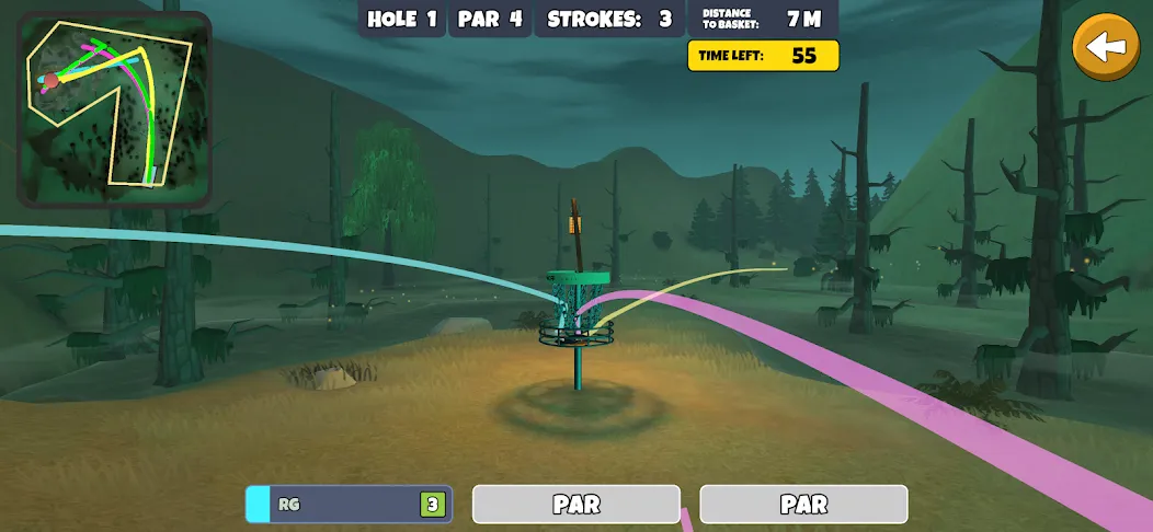 Disc Golf Valley (Диск Гольф Вэлли)  [МОД Unlocked] Screenshot 5