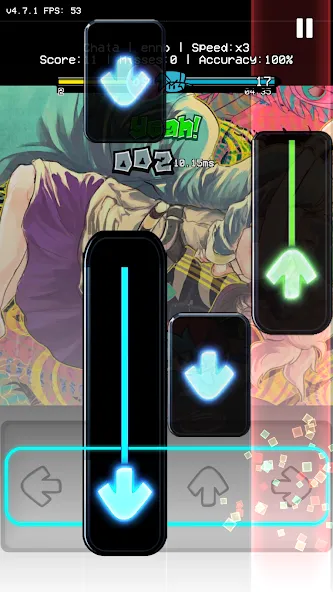OsuAnime Bling Bang Bang Born (Уии Фанкин Етелед ФНФ Мод)  [МОД Menu] Screenshot 4