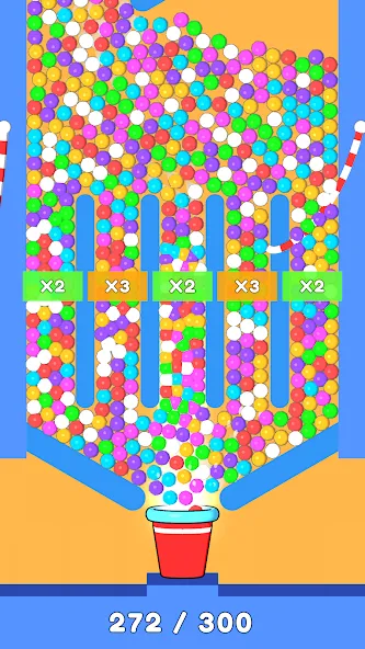 Balls and Ropes: Cut 'n Bounce (Боллс энд Роупс)  [МОД Много монет] Screenshot 5