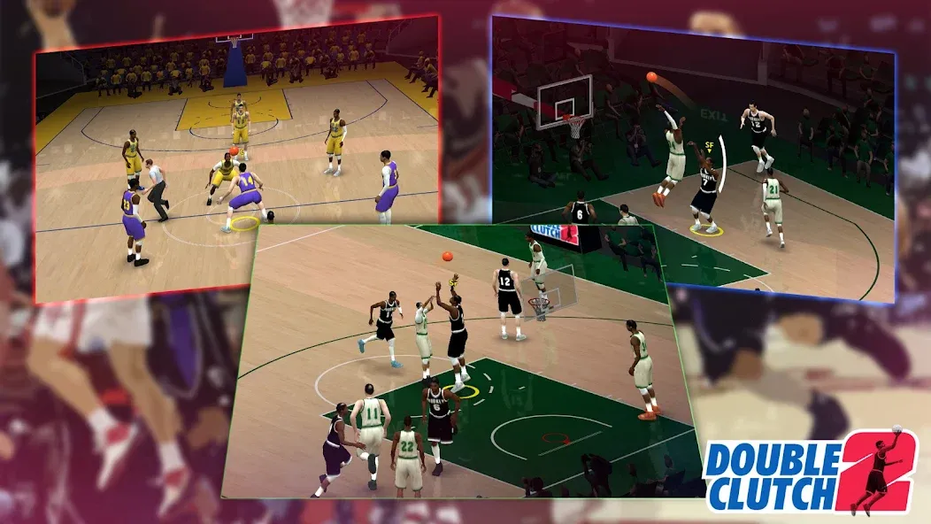 DoubleClutch 2 : Basketball (ДаблКлач 2)  [МОД Бесконечные деньги] Screenshot 4