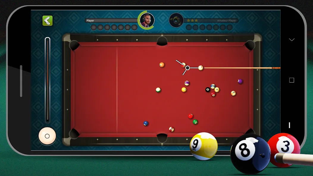 8 Ball Billiards Offline Pool (Балл Бильярд Оффлайн Пул)  [МОД Много монет] Screenshot 5