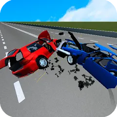 Взломанная Car Crash Simulator: Accident (Кар Симулятор Столкновений)  [МОД Много монет] - стабильная версия apk на Андроид