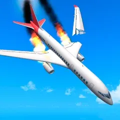 Скачать взлом Plane Crash: Flight Simulator (Плейн Краш)  [МОД Бесконечные деньги] - полная версия apk на Андроид