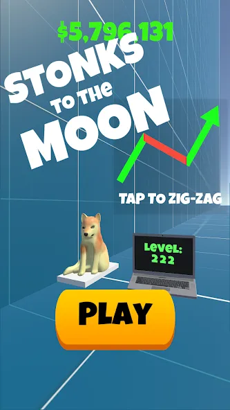 Stonks To The Moon (Стонкс ту зе Мун стоки на Луну)  [МОД Menu] Screenshot 1