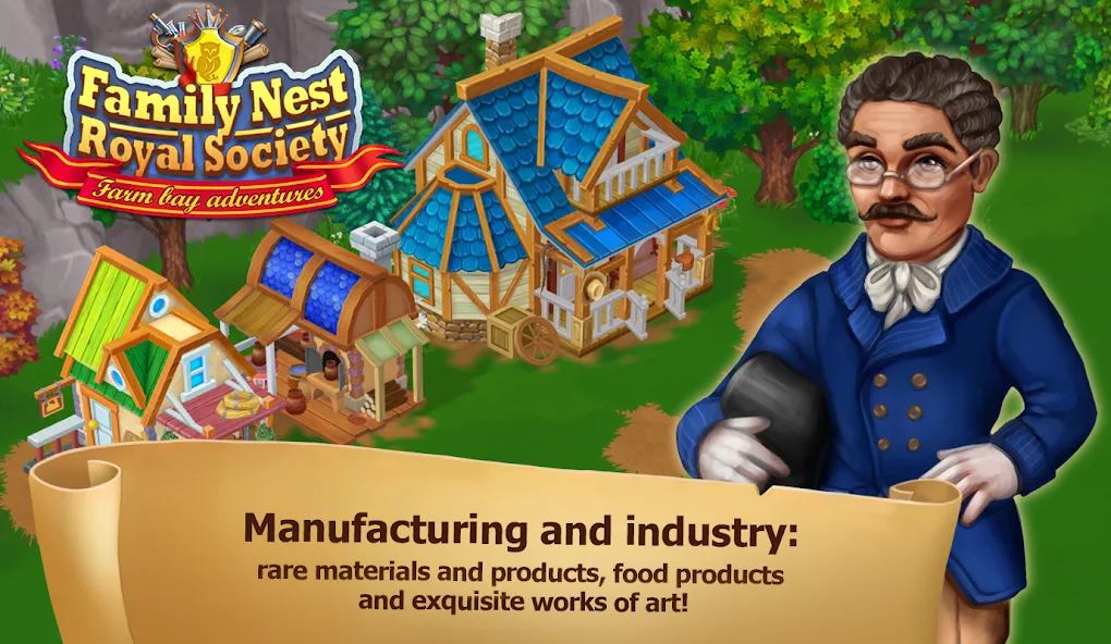 Family Nest: Royal Farms  [МОД Много денег] Screenshot 4