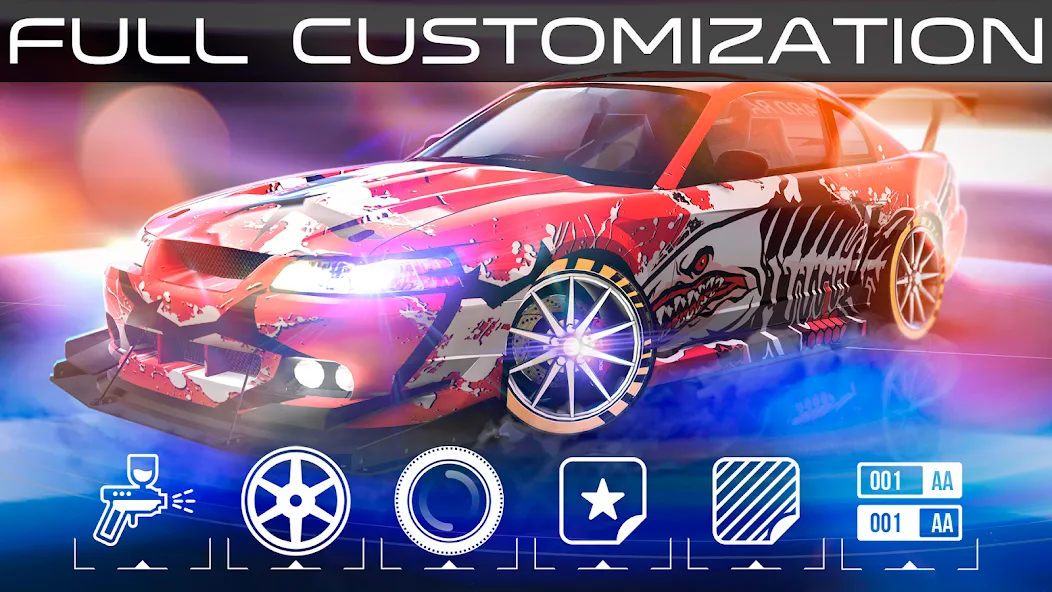 Hard Racing - Real Drag Racing (Хард Рейсинг)  [МОД Много монет] Screenshot 4