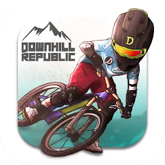 Скачать взлом Downhill Republic (Даунхилл Республик)  [МОД Все открыто] - стабильная версия apk на Андроид