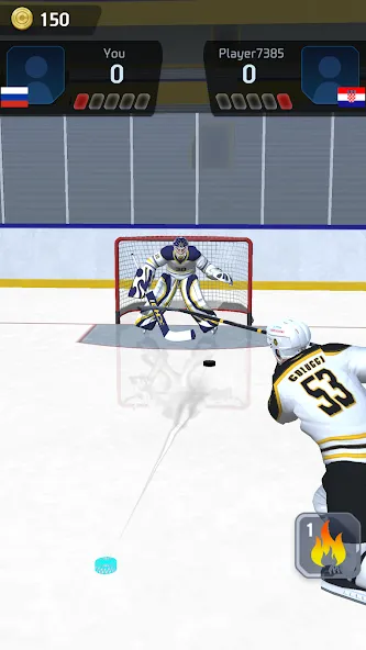 Hockey Game Stars 3D (Хоккей Гейм Старс 3D)  [МОД Mega Pack] Screenshot 2