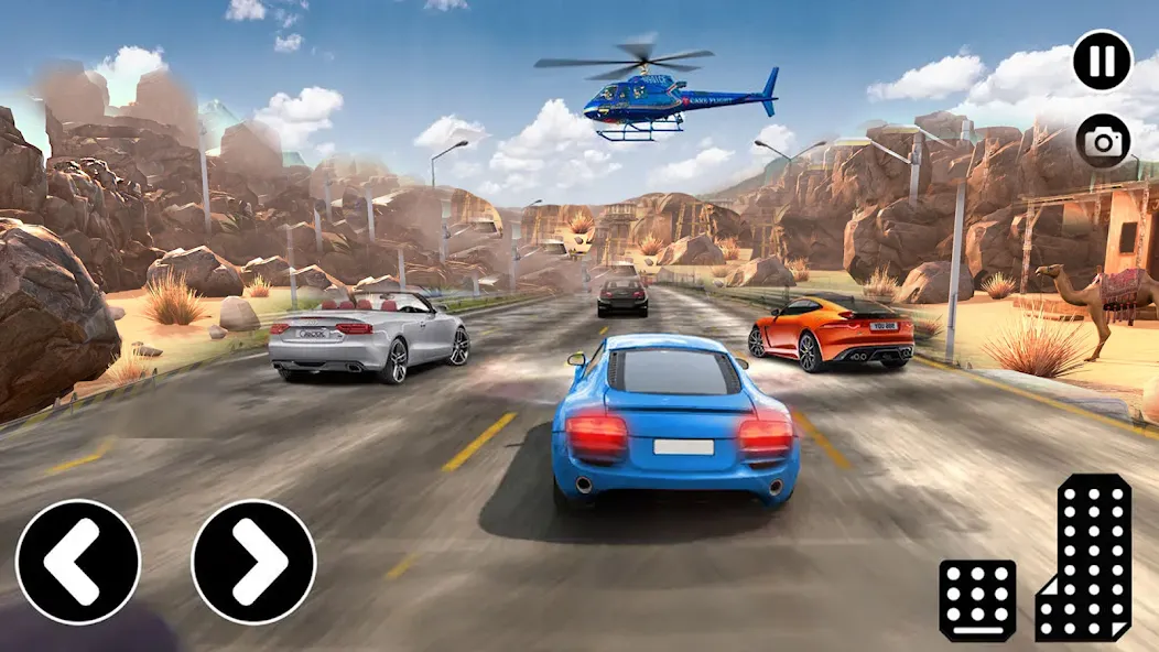 Car Highway Racing for Speed (Трафик Рейсер Трафик игры)  [МОД Все открыто] Screenshot 2