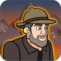 Взлом Volcano Escape (Вулканическое бегство)  [МОД Много денег] - полная версия apk на Андроид