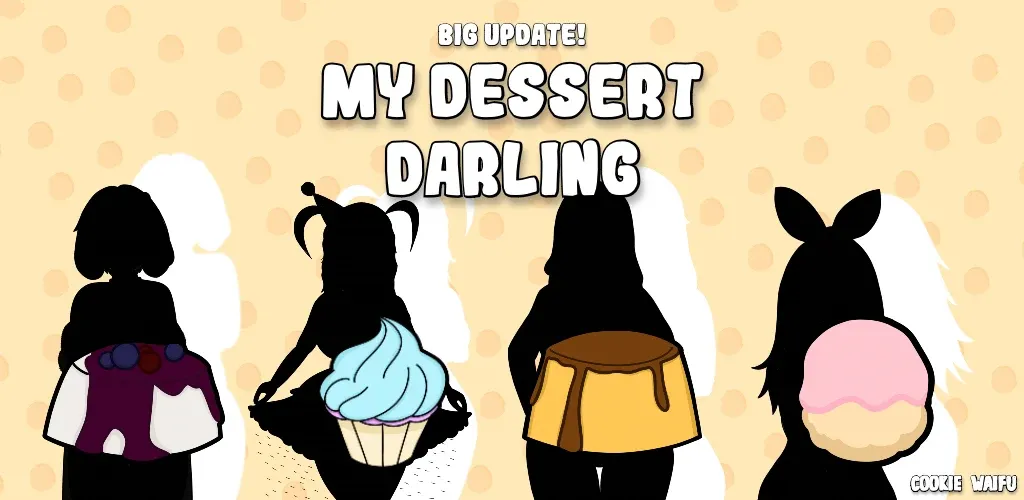 Cookie Waifu: Dessert Darling (Куки Вайфу)  [МОД Бесконечные деньги] Screenshot 1