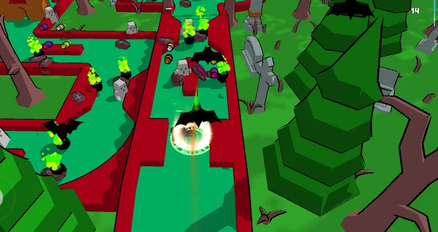 MiniGolf Madness: Halloween (МиниГольф безумие)  [МОД Бесконечные монеты] Screenshot 4