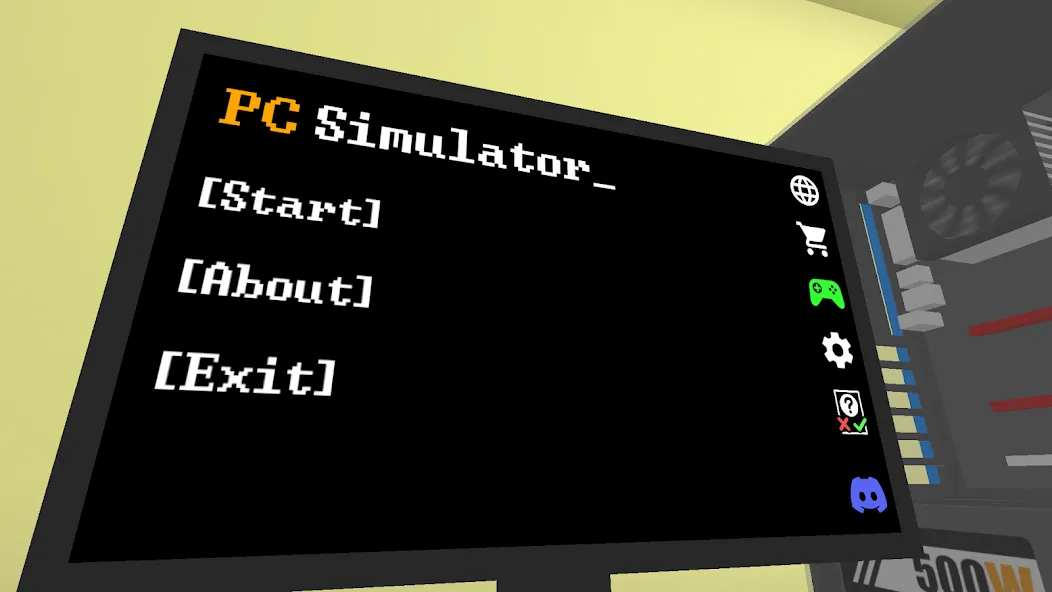 PC Simulator (ПК Симулятор)  [МОД Mega Pack] Screenshot 1