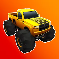 Взломанная Monster Truck Rampage (Монстр Трак Рэмпейдж)  [МОД Menu] - стабильная версия apk на Андроид