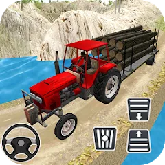 Взлом Rural Farming - Tractor games  [МОД Mega Pack] - полная версия apk на Андроид