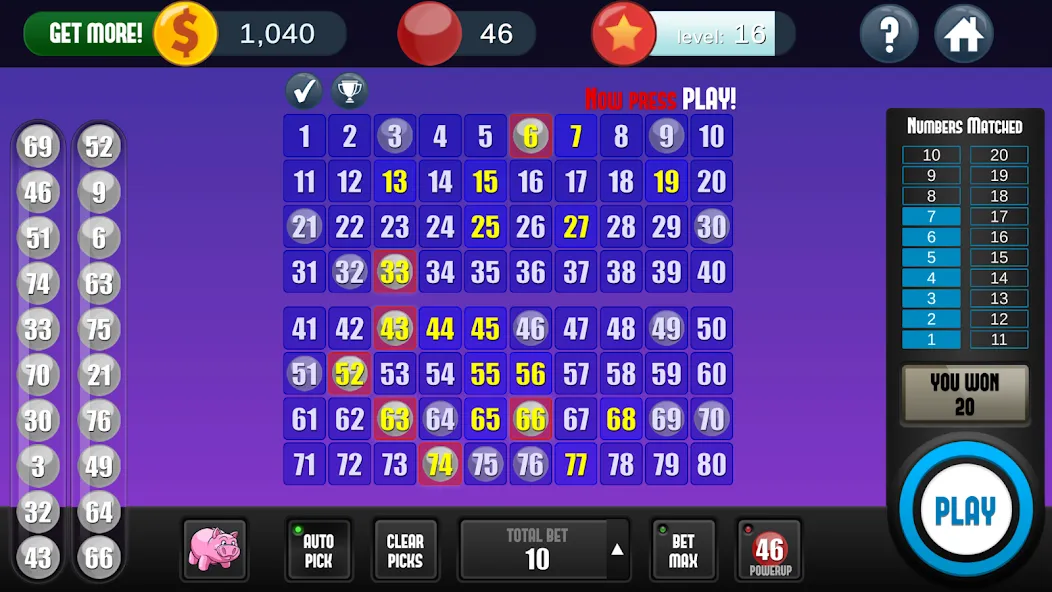 A Keno Game (А Кено игра)  [МОД Все открыто] Screenshot 4