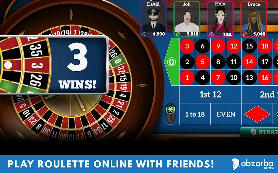 Roulette Live Casino Tables (Рулетка Лайв)  [МОД Menu] Screenshot 1