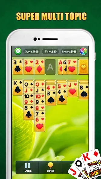 Solitaire Puzzle : Card Jigsaw (Солитер головоломка)  [МОД Бесконечные монеты] Screenshot 4