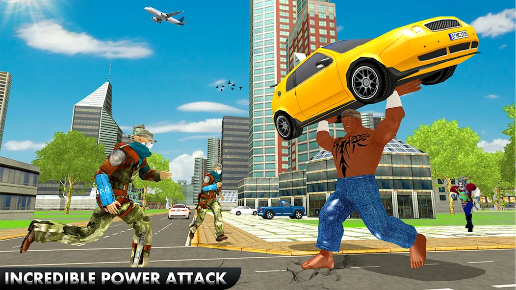 Black Monster Hero City Battle  [МОД Menu] Screenshot 3