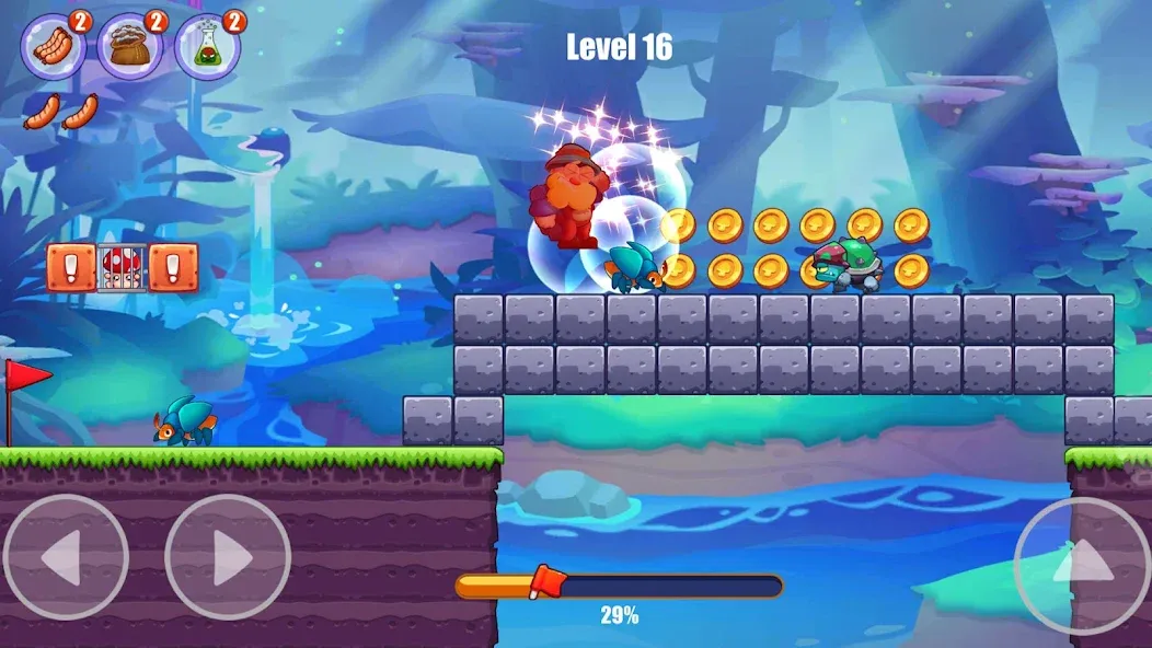 Miner's World: Super Run Game  [МОД Unlocked] Screenshot 1