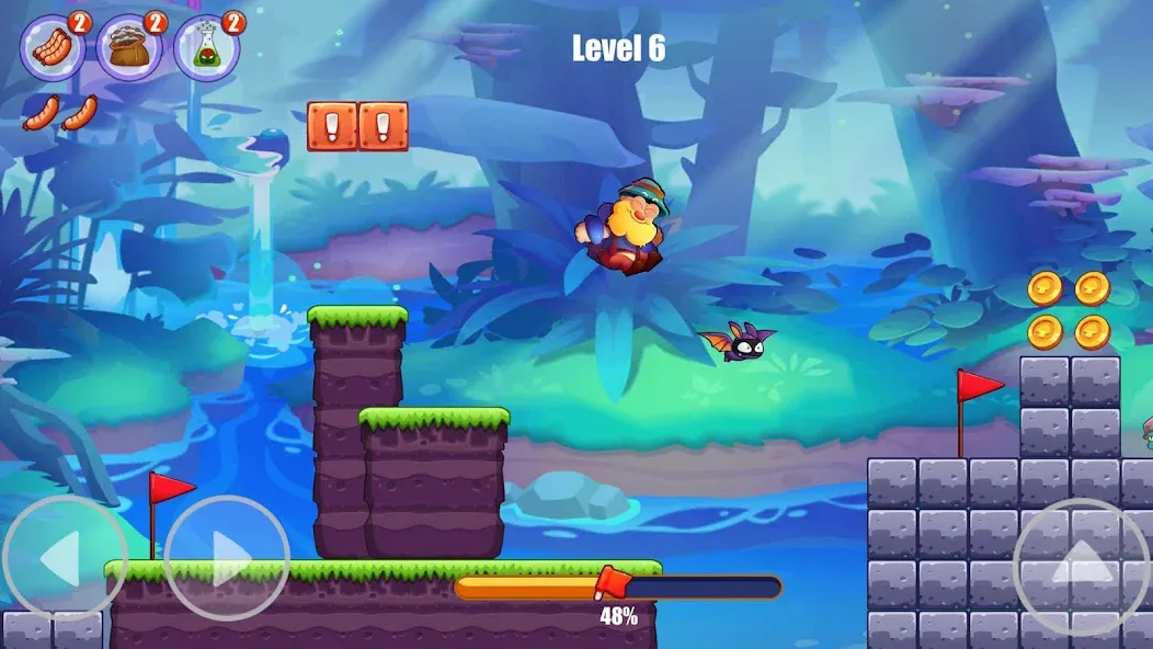 Miner's World: Super Run Game  [МОД Unlocked] Screenshot 2