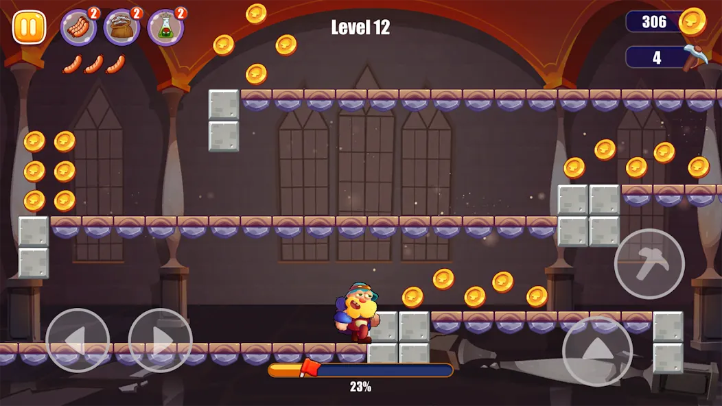 Miner's World: Super Run Game  [МОД Unlocked] Screenshot 4