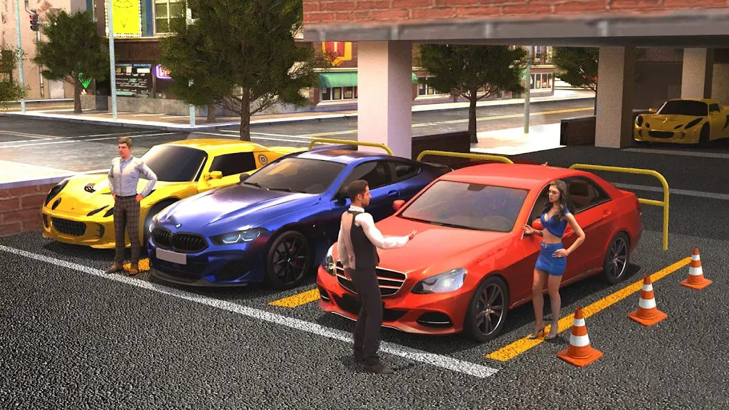 Luxury Car Parking Games  [МОД Много монет] Screenshot 2