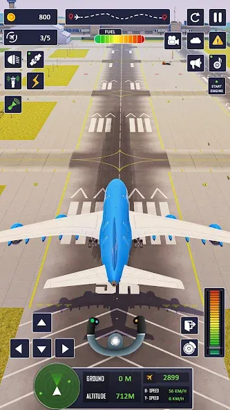 Airplane Game Flight Simulator  [МОД Mega Pack] Screenshot 2