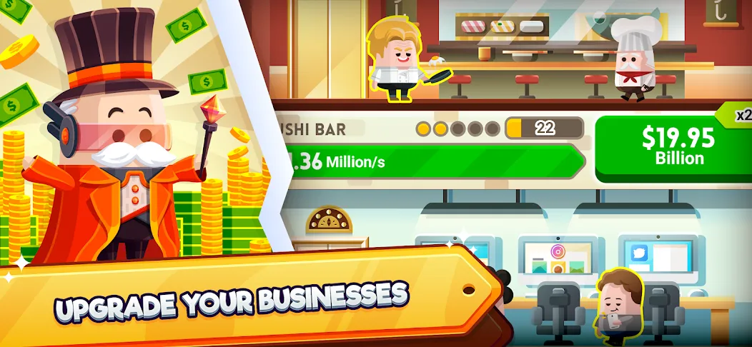 Cash, Inc. Fame & Fortune Game  [МОД Все открыто] Screenshot 3