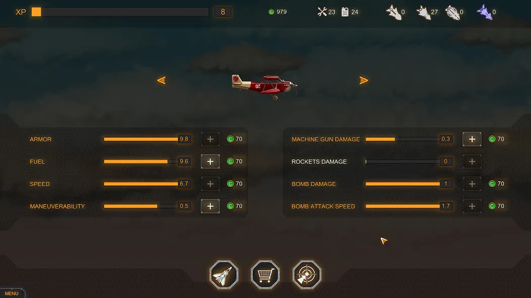 Aircraft Evolution (Эволюция воздушных судов)  [МОД Все открыто] Screenshot 3