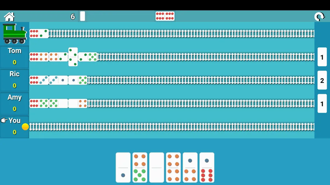 Train Dominoes (Трейн Доминос)  [МОД Много монет] Screenshot 2