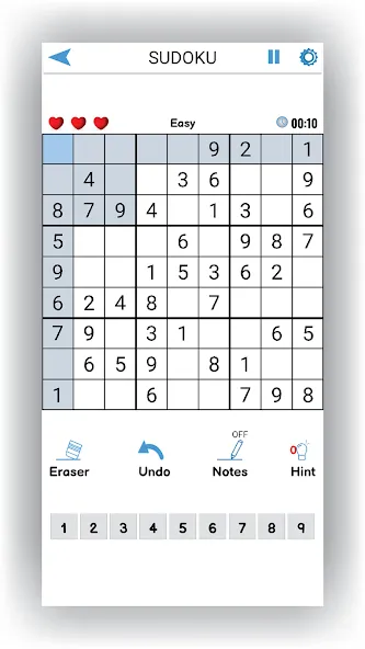 Sudoku Offline: Hard Puzzles (Судоку Оффлайн)  [МОД Все открыто] Screenshot 1