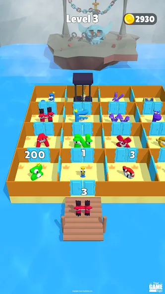 Alphabet Battle: Room Maze (Алфавит батл)  [МОД Mega Pack] Screenshot 3