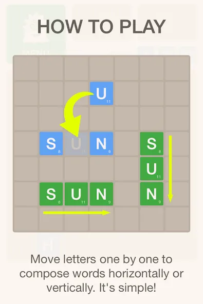 Word Monster Puzzle  [МОД Menu] Screenshot 2